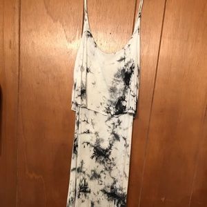 Maxi Tie Die Boho dress
